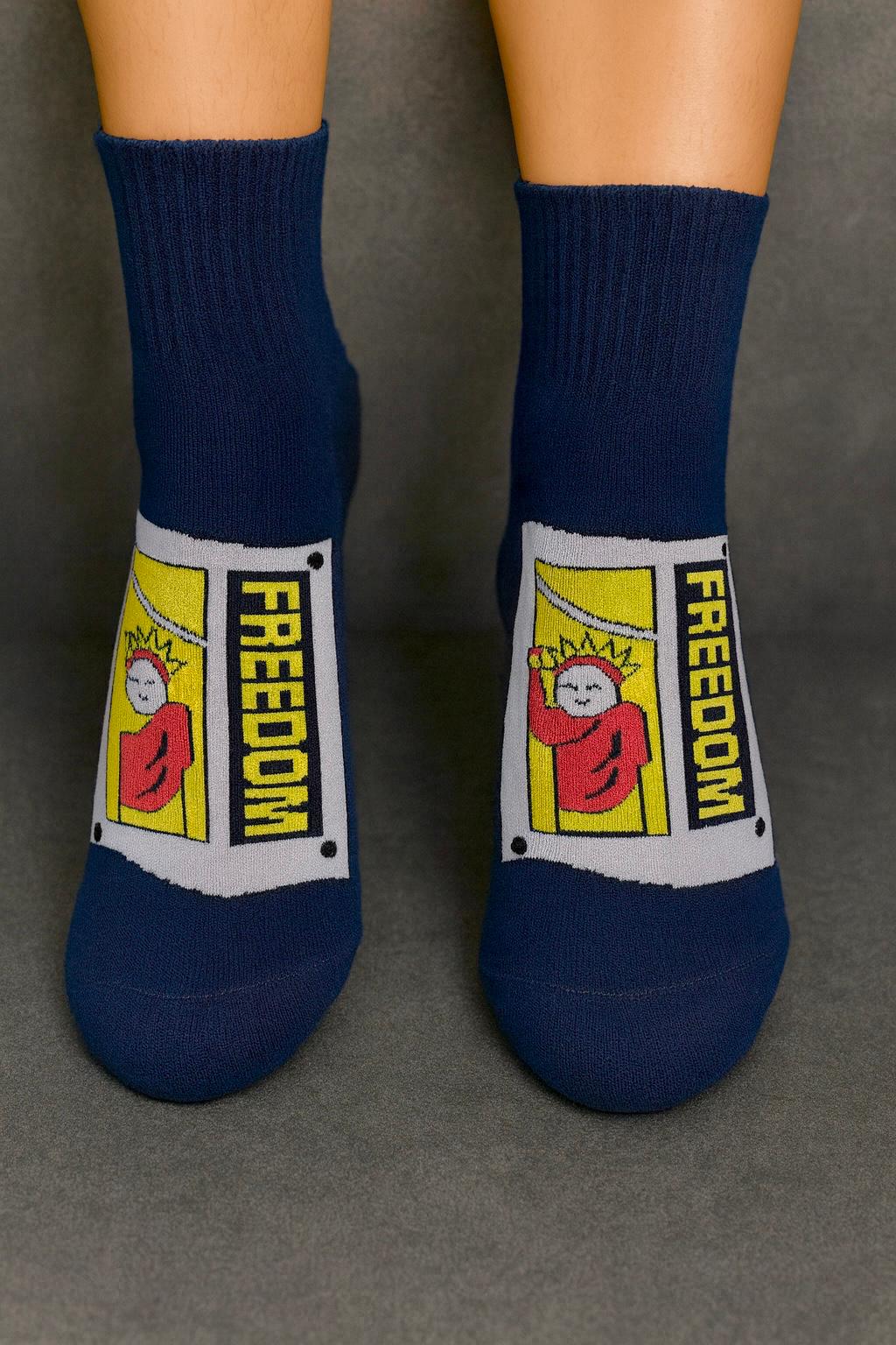 FREEDOM Ankle Socks – Unisex (Pack of 1)