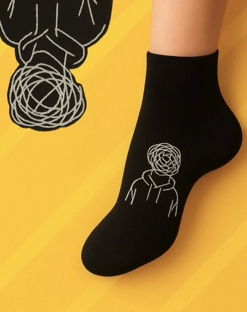 UNRAVELED Ankle Socks – Unisex (Pack of 1)