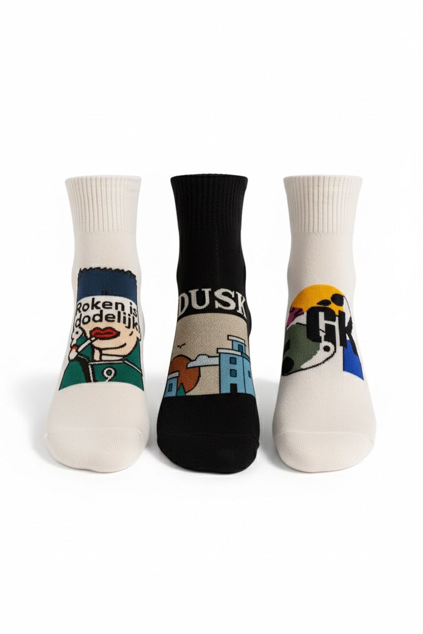 Alphasox City Canvas Collection - Pack of 3 pairs