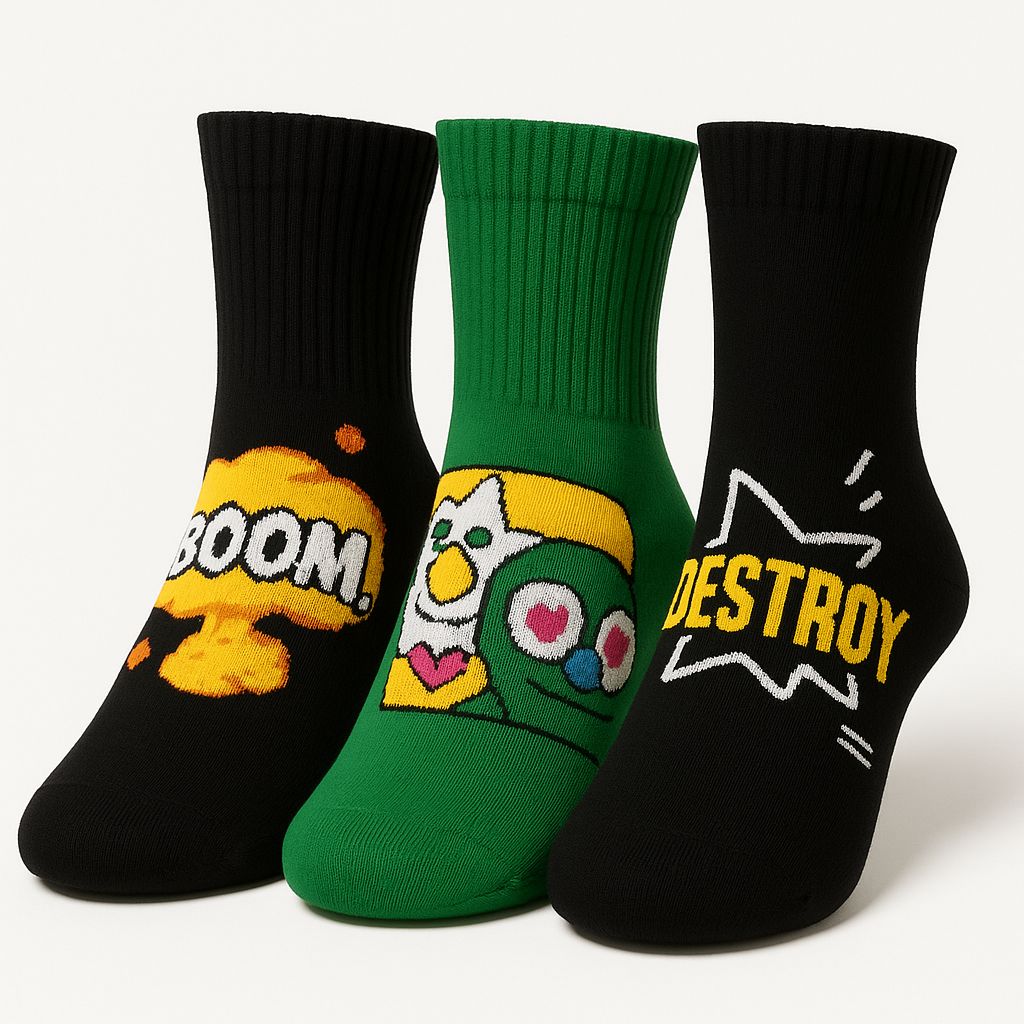 Alphasox Action Blast Trio - Pack of 3 pairs