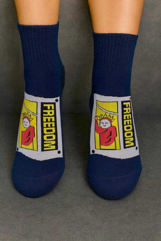 FREEDOM Ankle Socks – Unisex (Pack of 1)