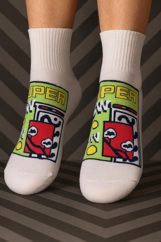 SUPER POP Ankle Socks – Unisex (Pack of 1)