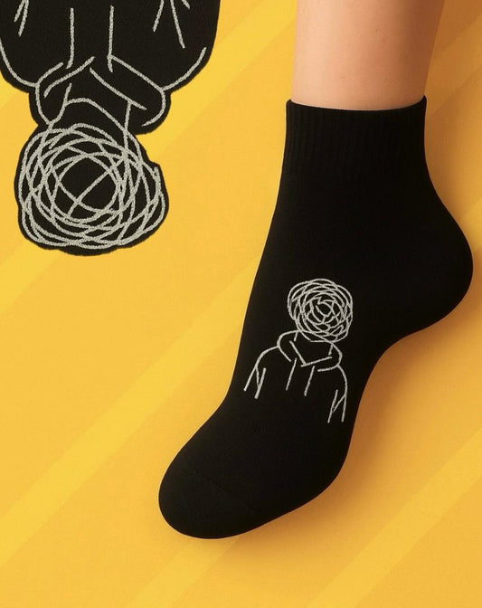 UNRAVELED Ankle Socks – Unisex (Pack of 1)