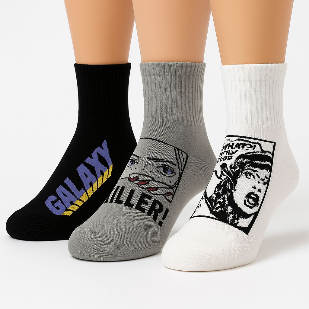 Alphasox Galaxy Frame Trio - Pack of 3 pairs